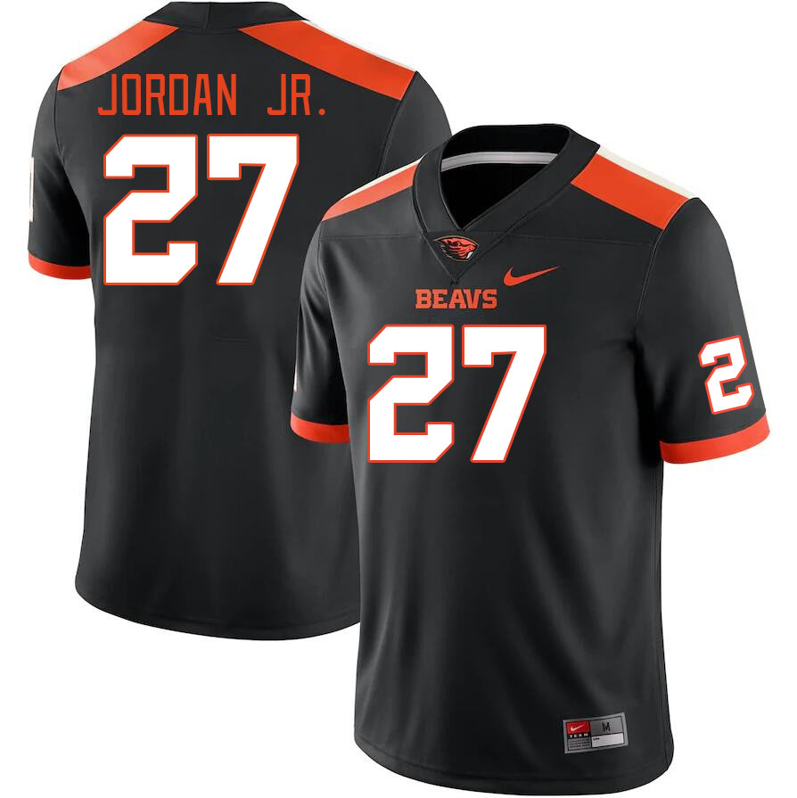 Men #27 Andre Jordan Jr. Oregon State Beavers College Football Jerseys Stitched-Black